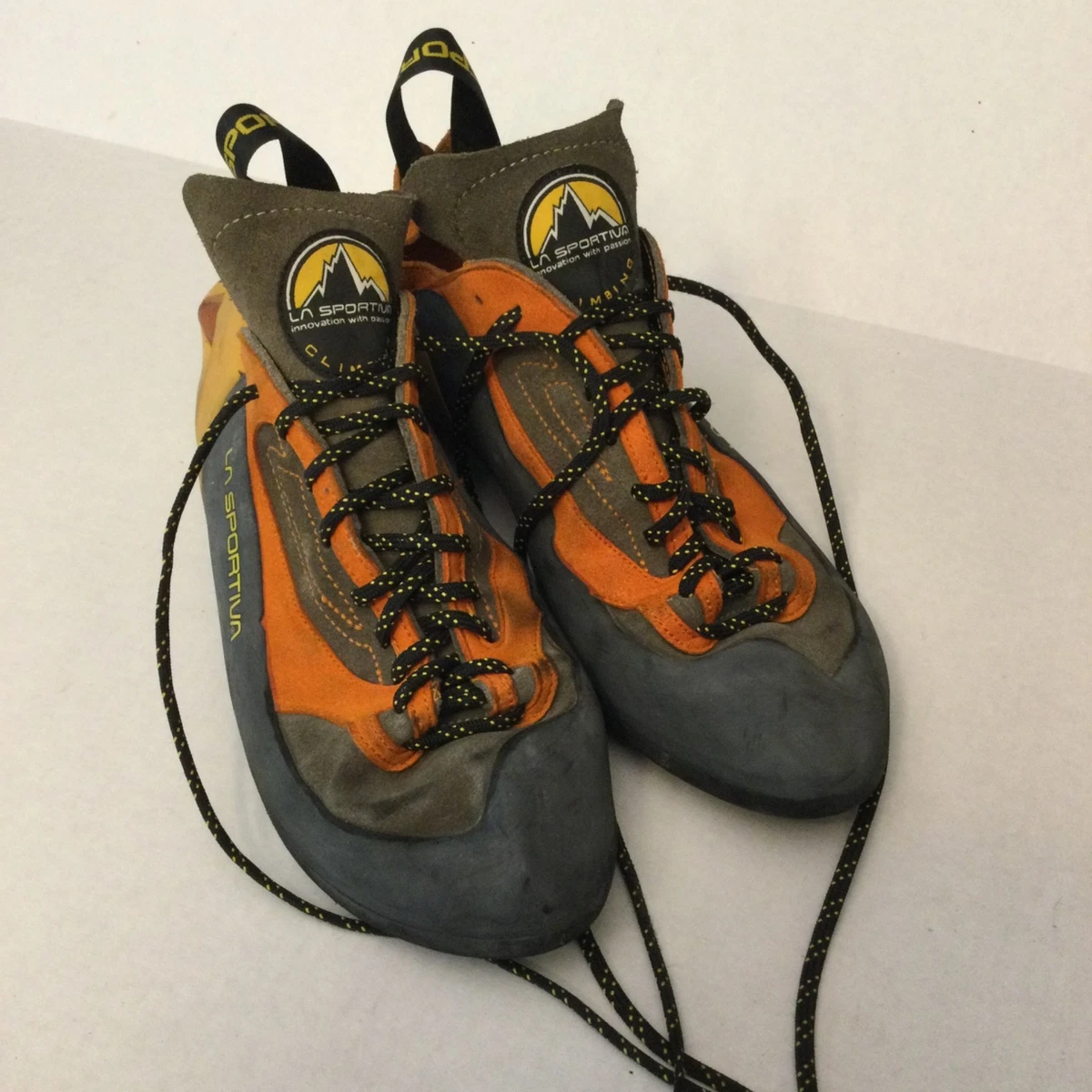 La Sportiva Cirque Pro Approach Shoes Mens 12 Brown Hiking Climbing La Sportiva Boulder X Approach Shoe main image 3