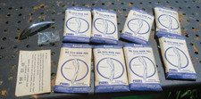 NOS in PKG 8 Vintage MCM Chrome Cabinet Pulls Amerock E323 4 13/32"'