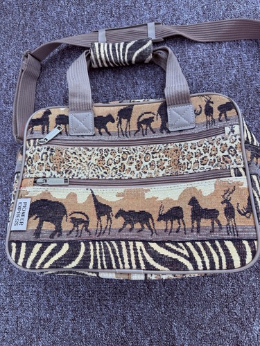 Animal Print Pioneer Express Bag For Laptop Or Small Carry-On Luggage