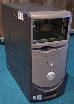 Vintage Dell Dimension 3000 PC Computer Case ONLY Sleeper Retro Gaming Build