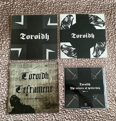 Toroidh / 4x Vinyl LP & 10'' set / Martial industrial-ambience / Never played