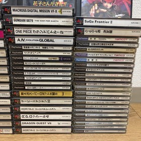 Sony PlayStation PS1 Game Lot 80 Mixed Titles Bulk Untested Junk
