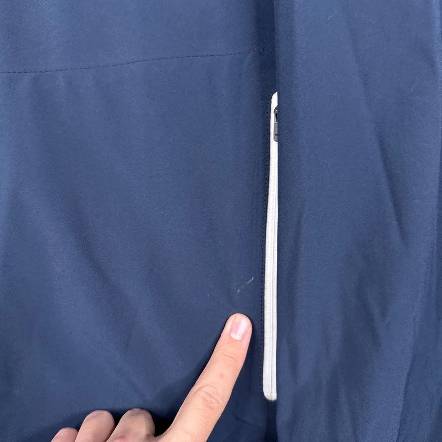 FootJoy HydroTour 雨衣男式 2XL XXL 蓝色防水高尔夫风壳 FJ — 第 2/4 张图片