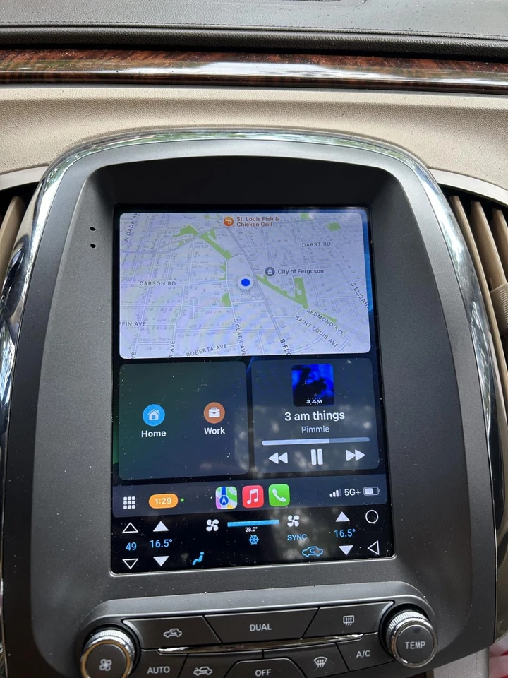 9.7" 64G carplay Car Radio for Buick Lacrosse 2010-2013 Android Auto Navi stereo - Imagem 3 de 4