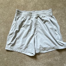 Lululemon mens pace breaker shorts beige size...