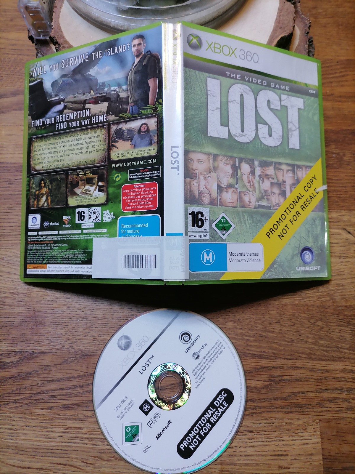 Jeu XBOX 360 VF Lost Les Disparus promo -  Xbox 360