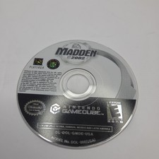 Madden 2002 Gamecube Disc Only Tested