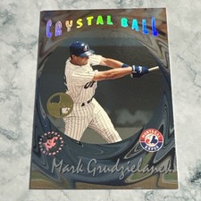 1995 Topps Stadium Club Crystal Ball Mark Grudzielanek #CB11 Rookie RC (PWE)