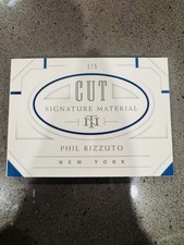 Panini 2021 National Treasures Baseball Phil Rizzuto Cut Auto CSMB-PR 1/5