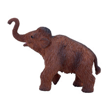 Woolly Mammoth Calf Toy  Realistic Prehistoric Animal Model