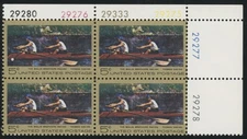 US - 1967 Thomas Eakins: Painter - SC# 1335 Block of 4 Mint NH OG