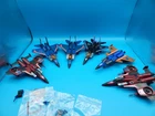 1984 G1 TRANSFORMERS JET LOT of 6 With some weapons