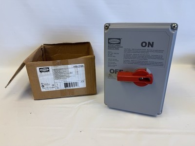 HUBBELL HBLDS6 Circuit-Lock Disconnect Switch Type 4X, 60 AMP 600VAC