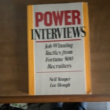 John Wiley & Sons Power Interviews Neil Yeager Lee Hough Careers Guide Paperback