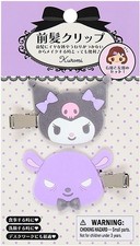 Sanrio Kuromi bang clip hair clip NEW flocky material