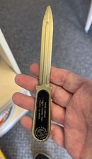 Vintage Brass Knife Letter Opener