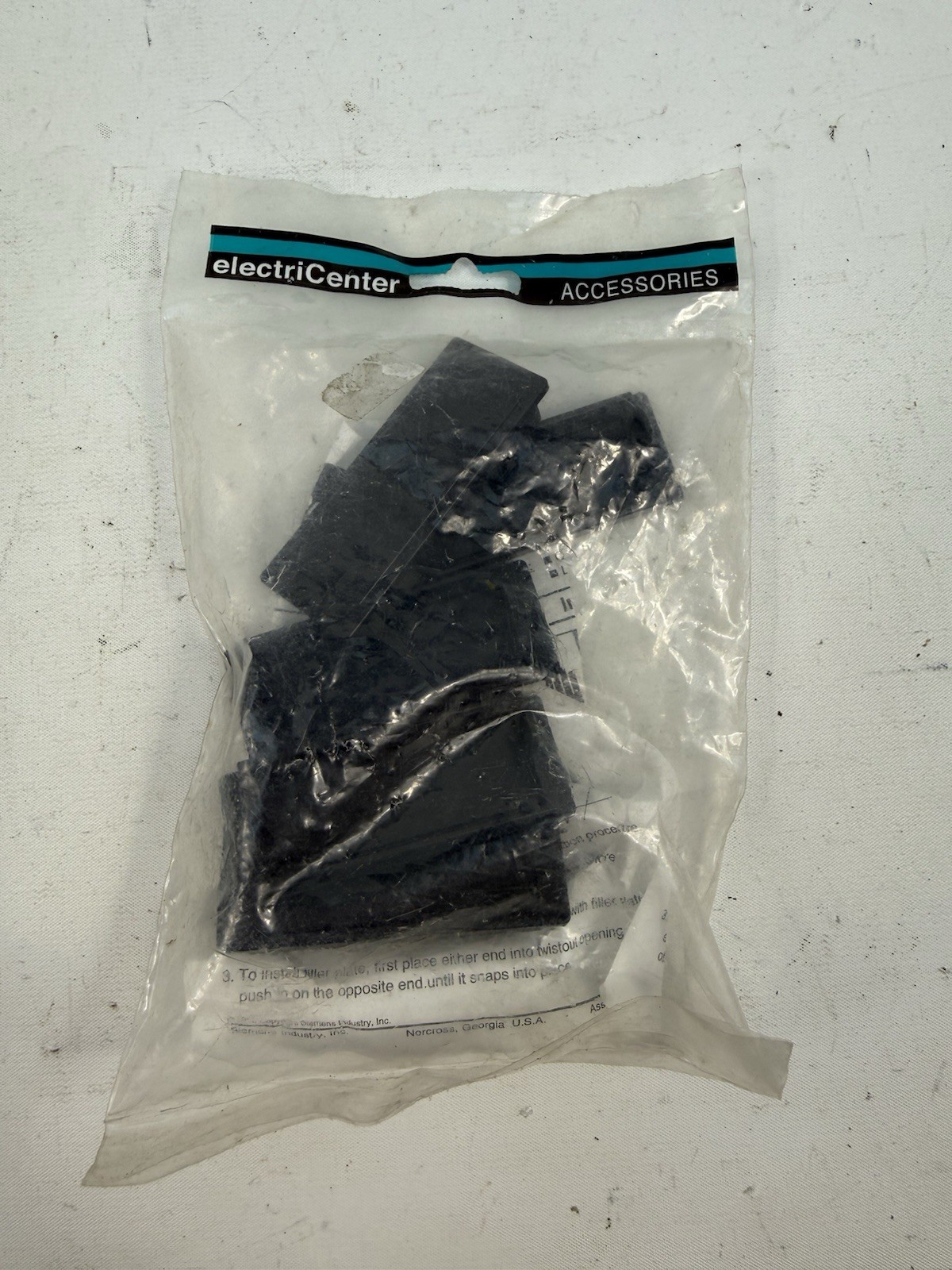 LOT OF 5 Siemens QF-3, 12-1800-01 Circuit Breaker Panel Filler Plate Blanks, 1"