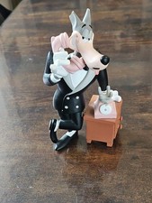 Extrêmement rare ! Figurine loup au téléphone. Démons Merveilles. Tex avery.