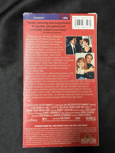 When Harry Met Sally... (VHS, 1997, Contemporary Classics) - Picture 2 of 3