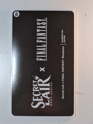 MTG Secret Lair Final Fantasy Weapons Foil Magic the Gathering New ENG Sealed
