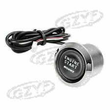 Auto Motorstart Drucktastenschalter Z&uuml;ndanlasser Touch Kit Blau Universal