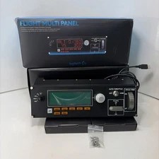 Logitech - Pro Flight Multi Panel PC - Black - Flight Sim