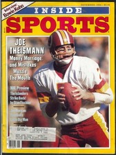INSIDE SPORTS Joe Theismann Joe Morgan Bowie Kuhn + 11 1984