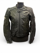 HEIN GERICKE PANTHER II HERREN LEDER MOTORRAD SPORT TOUREN JACKE - SCHWARZ