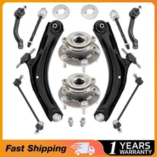 10x Front Lower Control Arms Tie Rod Suspension Kit for 2008 - 2013 Nissan Rogue