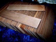18": 16 PIECES THIN, KILN DRIED, SANDED WALNUT LUMBER 18" X 4" X 3/8"