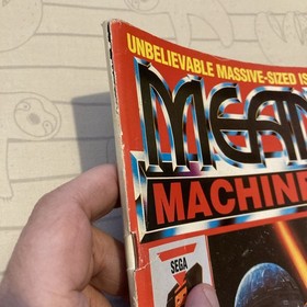 Mean Machines 16 (UK) Super Rare with Sonic Preview Comic #1 Still Attached!