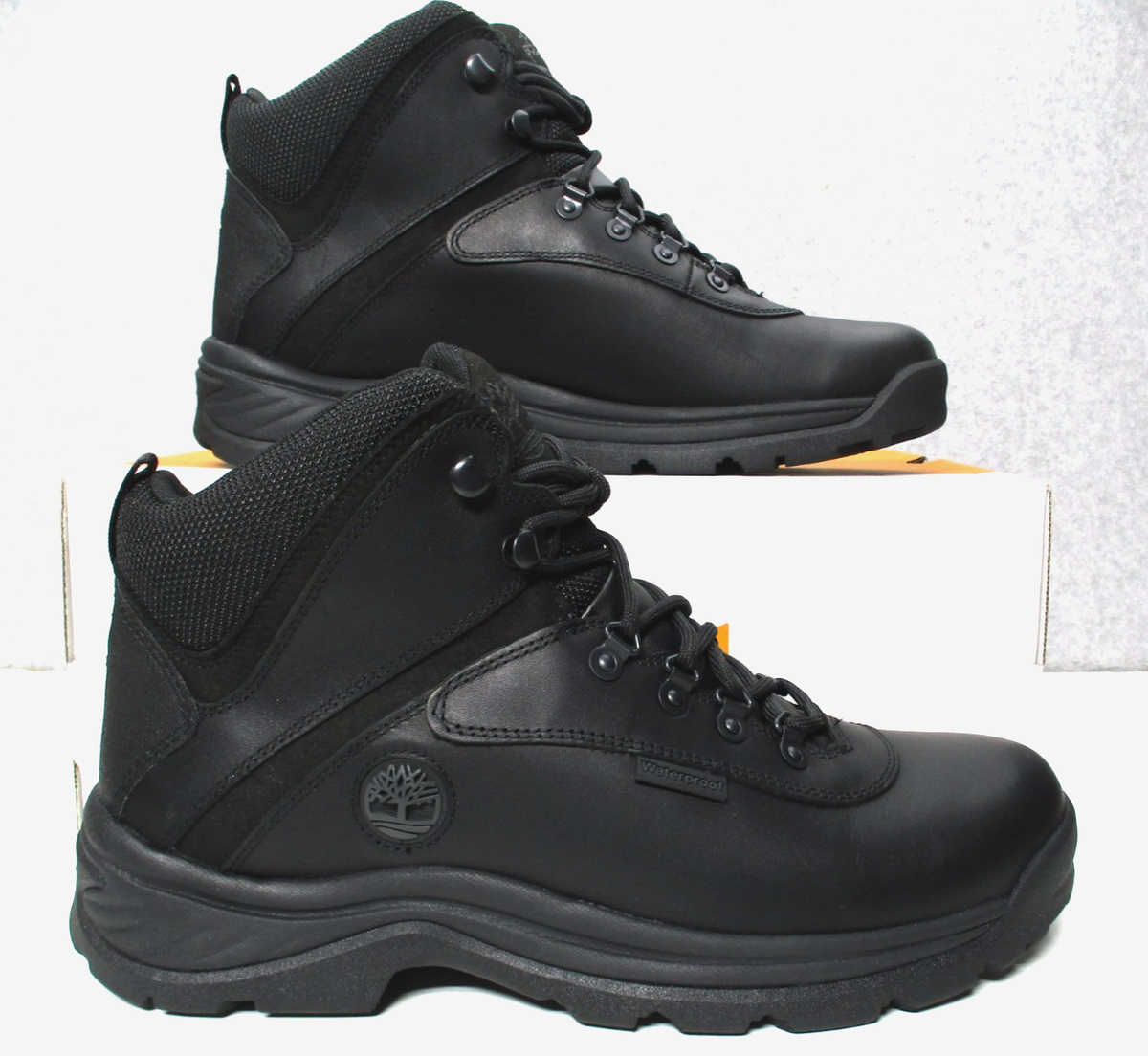 Timberland White Ledge Mid Hiker Waterproof Black Leather  display picture 3