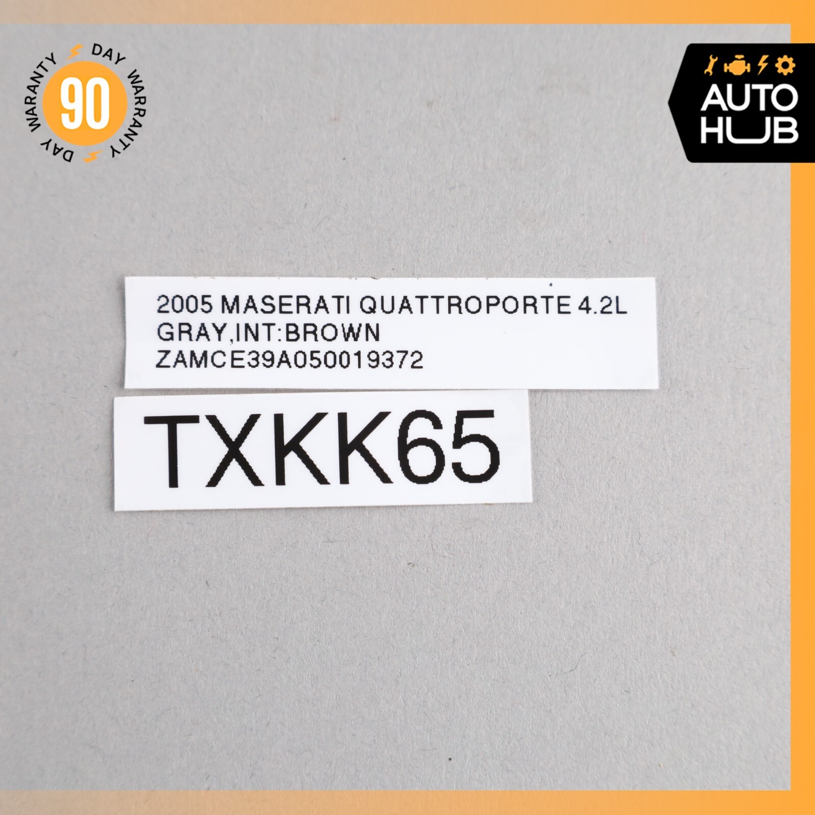 03-13 Maserati Quattroporte M139 Rear Center Console Switch Control OEM