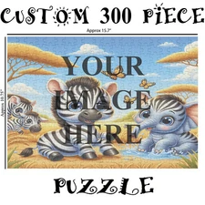 Custom JigSaw Puzzle 300 Pieces "Design Your Own Custom Puzzle"