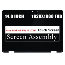 for Asus ZenBook Flip 14 UX461UA UX461UN FHD 1080p LCD Display Touch Assembly
