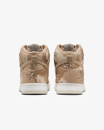 Nike Dunk High Womens Size 6.5 Tan Desert Camo Sneakers Shoes New DX2314 200 - Picture 5 of 8