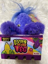 Living on the Veg series 2 Kelly toy squish corn New Plushie Collectable