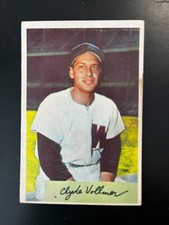1954 Bowman Washington Senators Clyde Vollmer #136