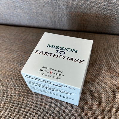 Omega X Swatch Moonswatch Mission To The Earthphase SO33M700