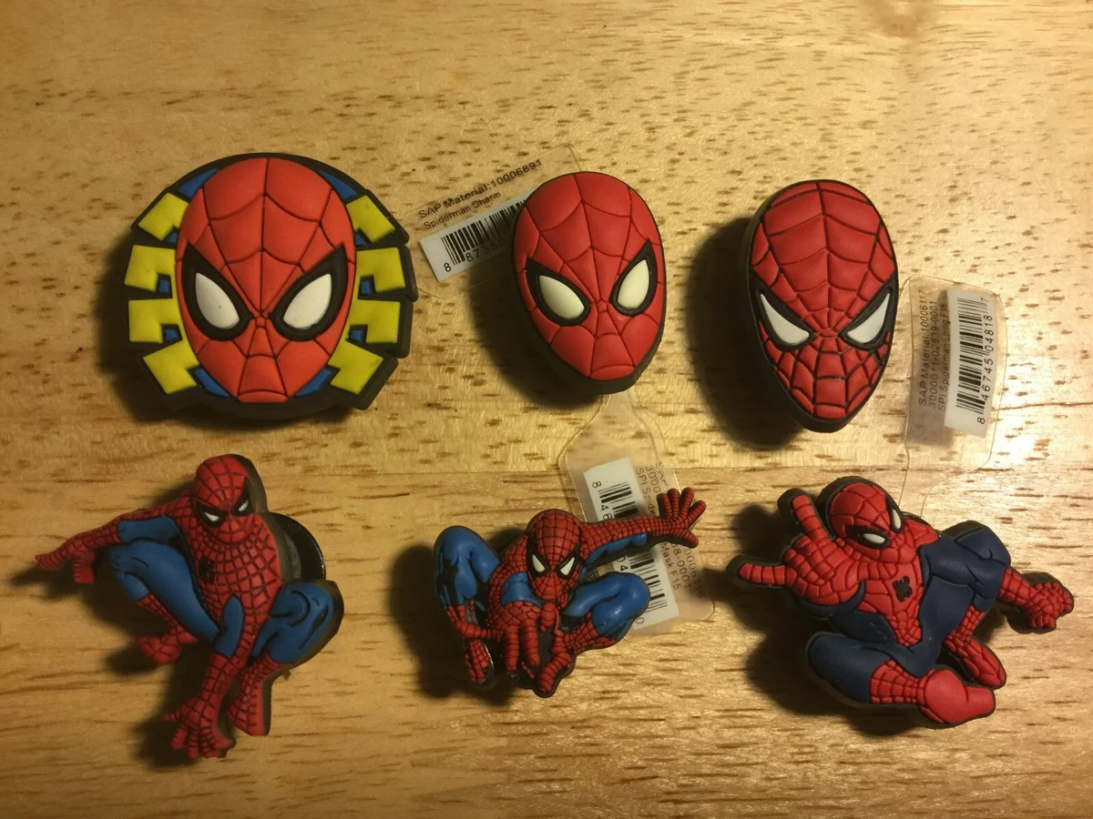 Spiderman Croc Charms/Jibbitz/Shoe Charms