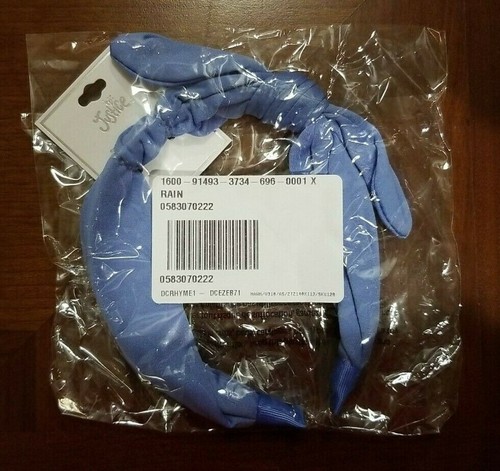 👧*NEW* Justice Girls Knot Headband (Blue/Coral/Navy/Maroon/Gray)👧 - Picture 8 of 19