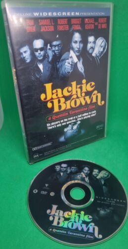 Jackie Brown (DVD, 1997) - Samuel L Jackson - Region 4  - Picture 1 of 3