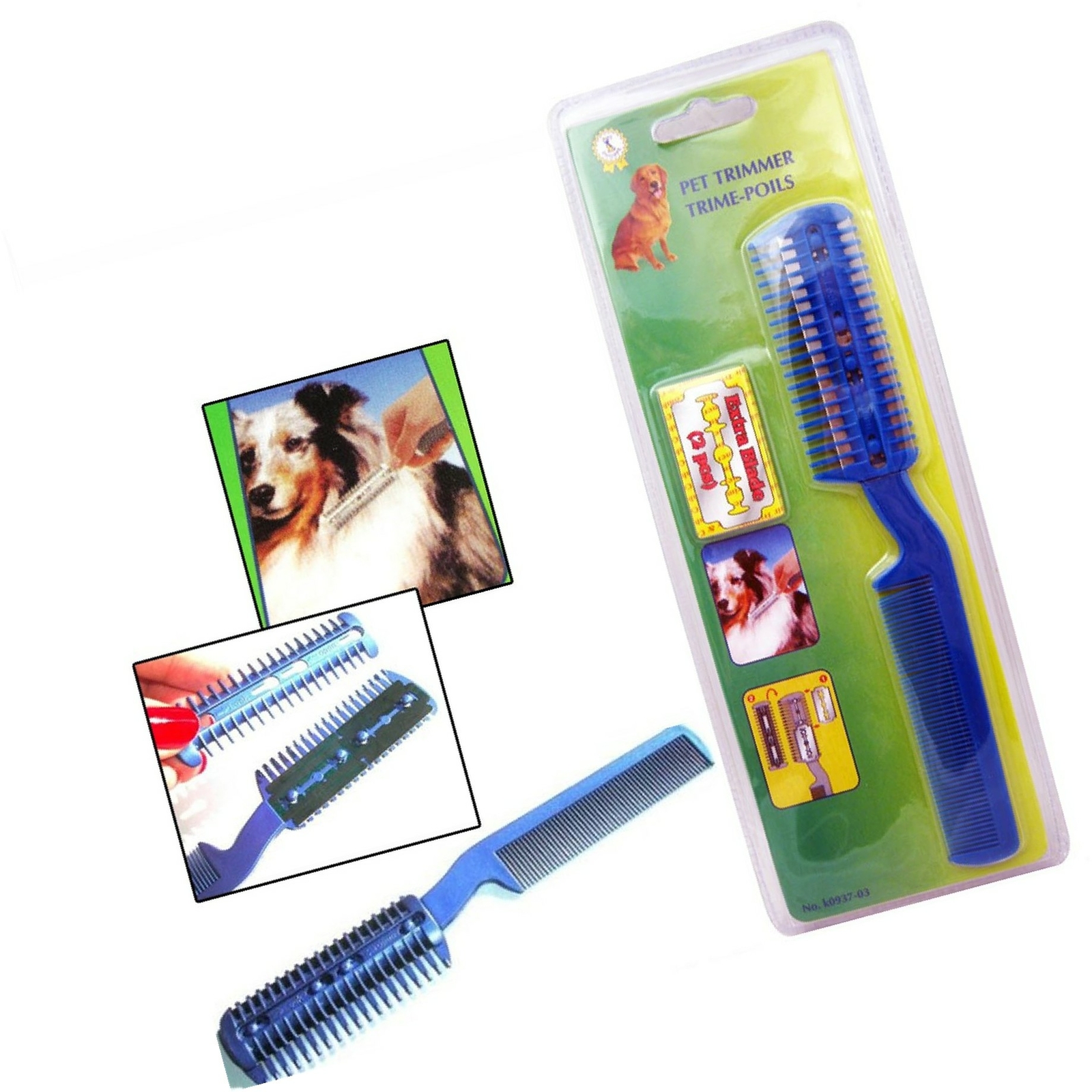 pet grooming razor comb