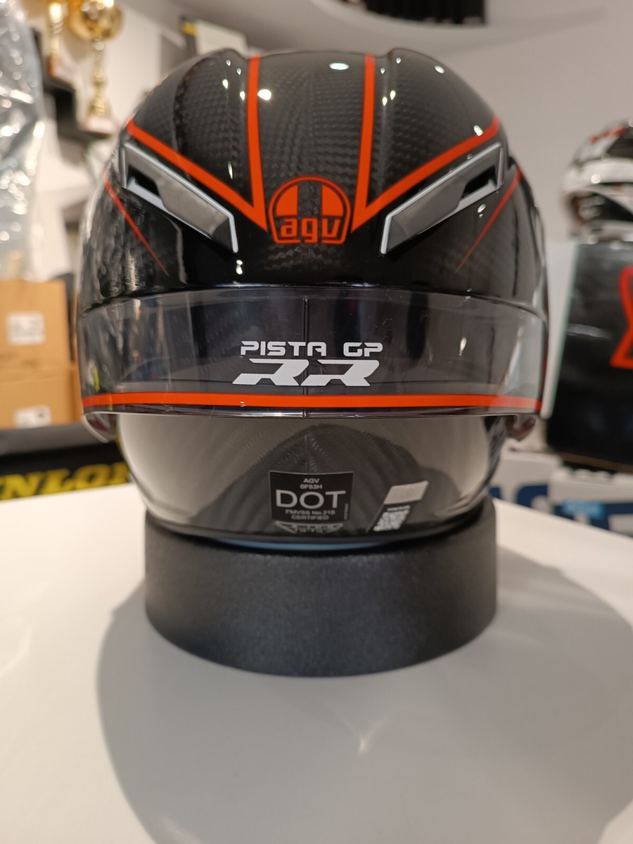 Helmet AGV PISTA GP RR Performance Carbon Red Full Face Sz Ml
