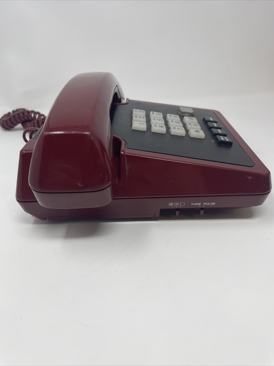 RARE VINTAGE BELL SOUTH BellSouth 9871XWA TELEPHONE RED PHONE Red
