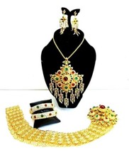 Thai Tradition Jewelry Set Costume Rum Thai Dance Dress Thai Occasional Parade