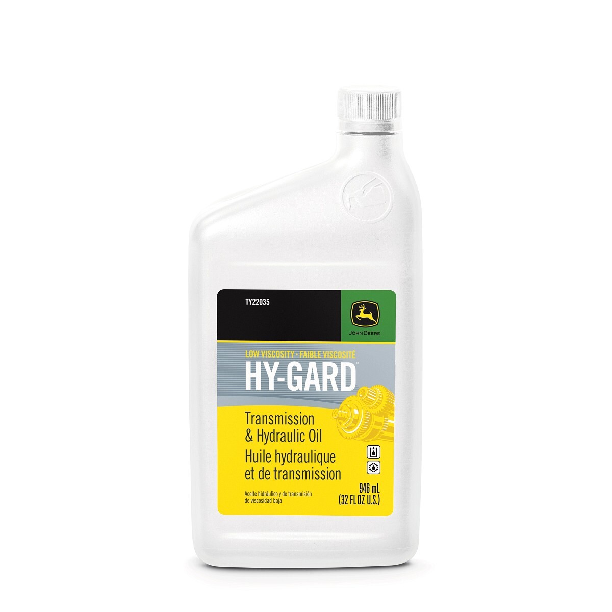 John Deere OEM Transmission & Hydraulic Oil Low Viscosity Hy-Gard