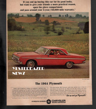 1964 Plymouth Ad Get Up And Go Plymouth Fury 2-door Hardtop 1964 Plymouth Ad Get Up And Go Plymouth Fury 2-door Hardtop