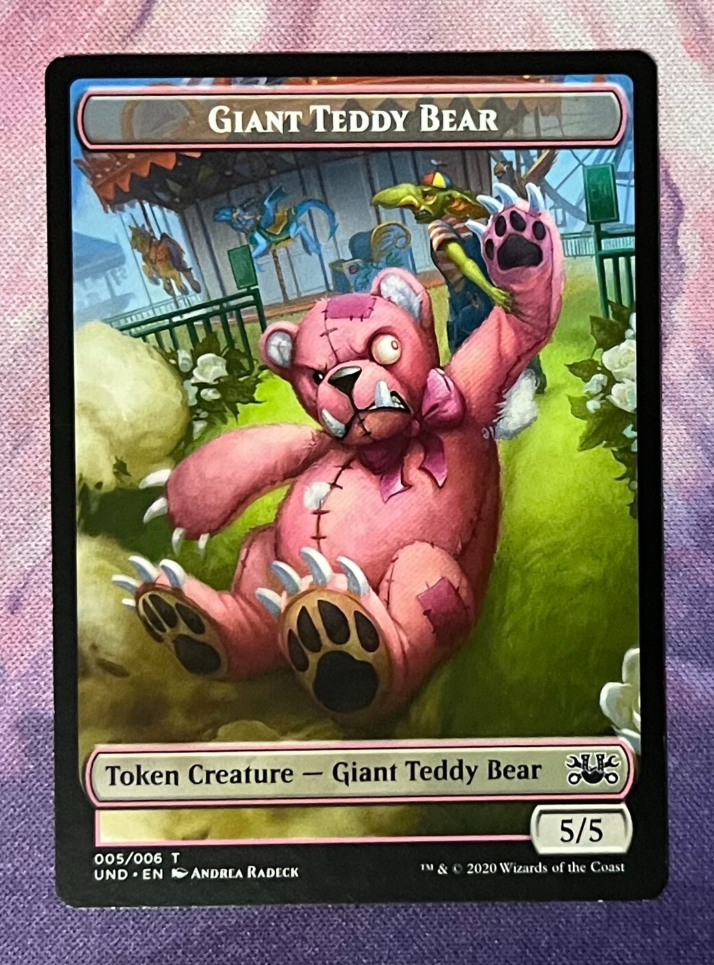 MTG Goblin Token / Teddy Bear Token Unsanctioned NM | eBay Australia