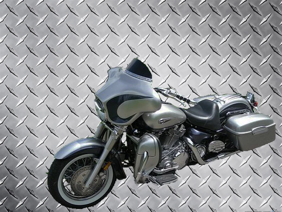 Обтекатель летучей мыши - четыре (4) выреза динамика - Yamaha Road Star 1600 / 1700 - Изображение 3 из 4